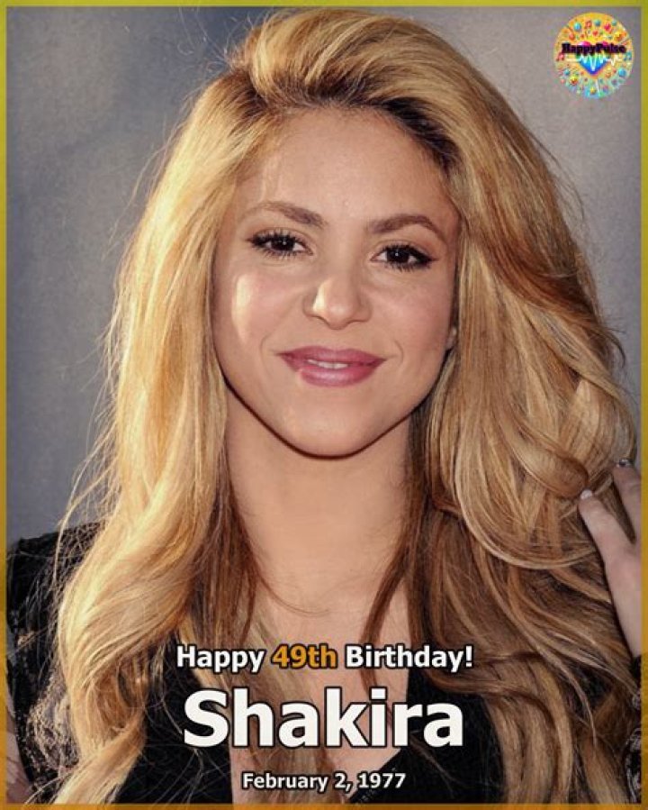 Shakira (Shakira Ripoll) (born February 2, 1977), Colombian singer