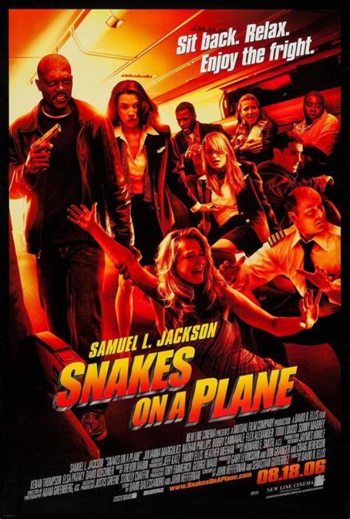 SNAKES ON A PLANE (2006) Reviews and overview MOVIES and MANIA