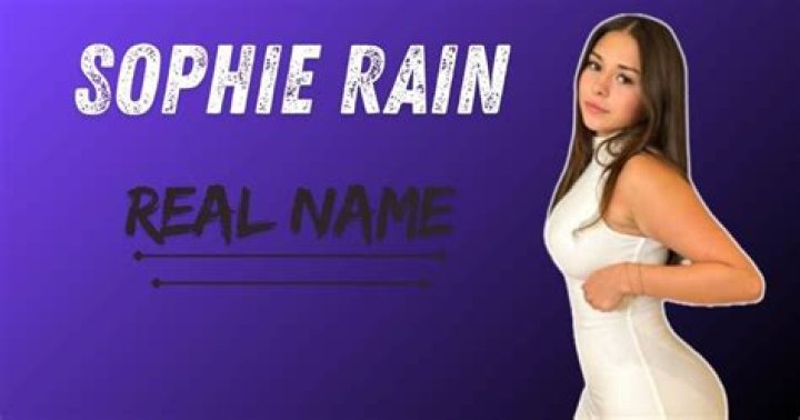 Spiderman Sophie Rain Real Name Leaked Video Scandal Reddit