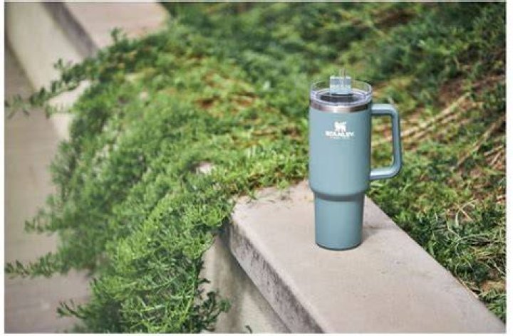 Stanley Adventure 40oz Stainless Steel Quencher Tumbler Cup Chambray
