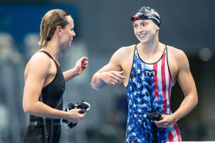 SwimSwam Issue 4 Katie Ledecky by Mike Lewis Mike Lewis, Swimming