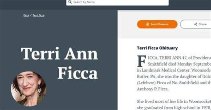 Terri Ficca Obituary A Tribute To Her Inspiring Legacy Rallshe