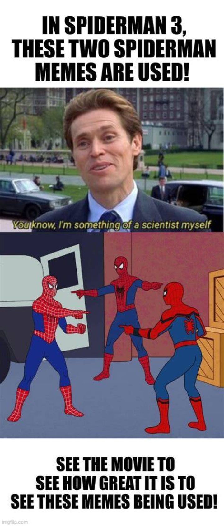 Three spiderman Memes Imgflip