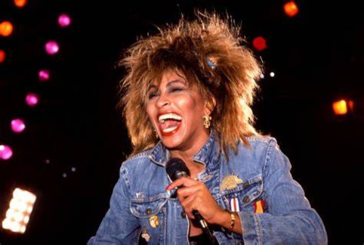 Tina Turner's DaughterinLaw Afida Puts Her Enormous Cleavage on