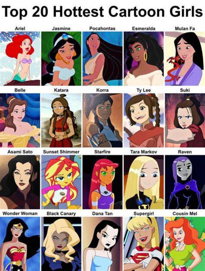 Top 50 Best Female Cartoon Characters TechNewsGate truongquoctesaigon