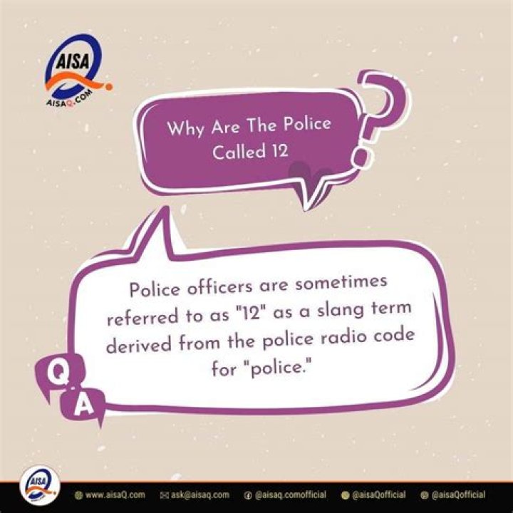 Why Are Police Called &ldquo;12&rdquo;? The Doesn&rsquo;t Seem to Agree