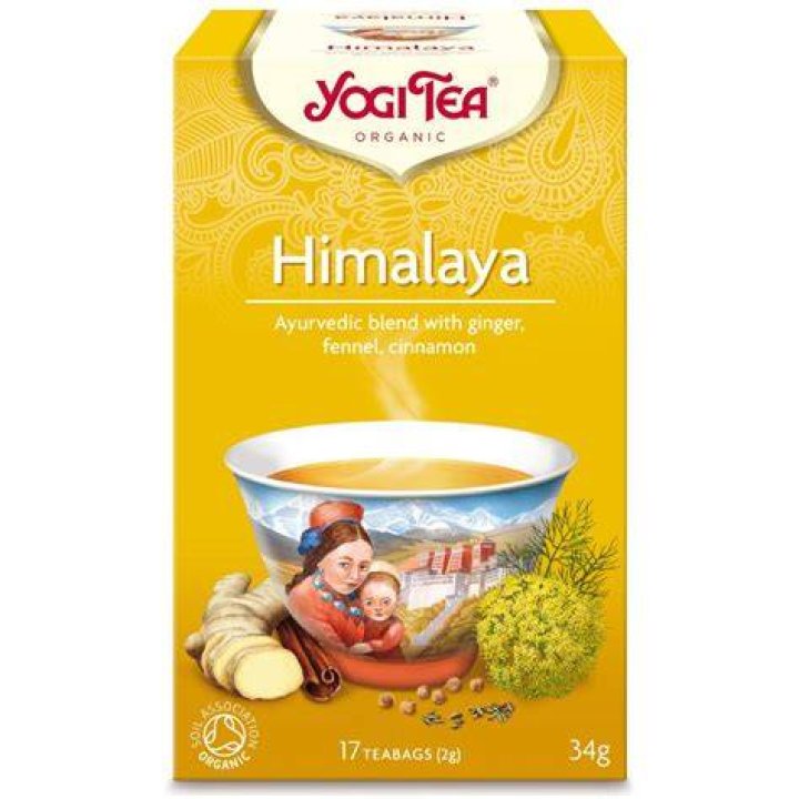 Yogi Himalaya Tea x 17 bags Yogi Tea Natural Collection